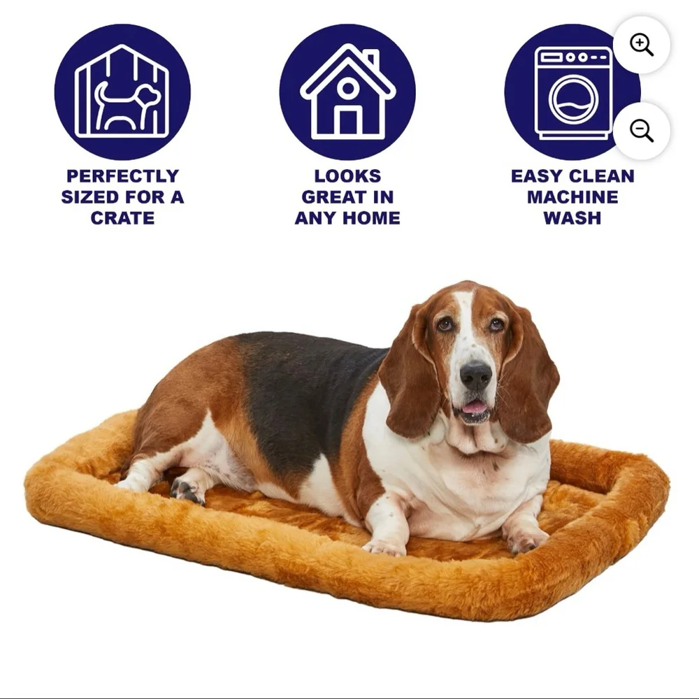 NEW Quiet Time Dog Bedding & Blanket One Size Brown Beige